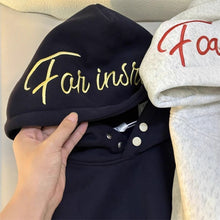 Load image into Gallery viewer, Street Style Heavyweight Embroidered Hoodie for Men and Women
