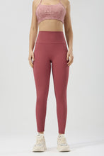 Load image into Gallery viewer, No awkward line yoga pants for women high waist hip lifting side fitness
