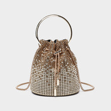 Load image into Gallery viewer, Diamond bucket bag for women
