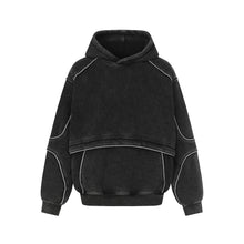Load image into Gallery viewer, Washed hooded sweatshirt for men
