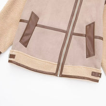 Load image into Gallery viewer, Street splicing jacket for women's clothing
