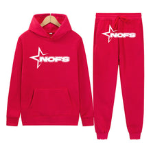 Load image into Gallery viewer, Y2K Goth Punk Rock Streetwear NOES Unisex Two-Piece Hoodie Set
