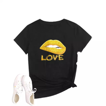 Load image into Gallery viewer, Printed Round Neck Pullover T-Shirt
