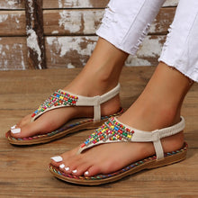 Load image into Gallery viewer, Women  Comfortable Toe-Strap Rhinestone Flip-Flops
