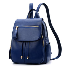 Load image into Gallery viewer, Soft leather backpack travel bag
