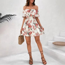 Load image into Gallery viewer, Fashionable New  Summer Sleeveless Printed Sexy Women's Dress
