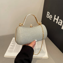 Load image into Gallery viewer, Chain sparkling diamond single shoulder crossbody bag
