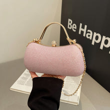 Load image into Gallery viewer, Chain sparkling diamond single shoulder crossbody bag
