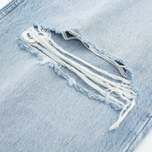 Load image into Gallery viewer, Women New Fashion Jeans Casual Wide Leg Loose Denim Pants For Women High Waist Hole Jeans
