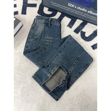 Load image into Gallery viewer, Knife-Cut Wide-Leg Pants
