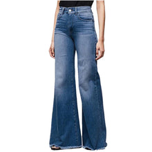 Load image into Gallery viewer, Flare Jeans Pants y2k Women Vintage Denim Ladies Jeans Women High Waist Fashion Stretch Pocket Trousers Wide Leg Jeans

