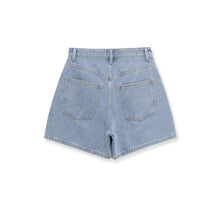 Load image into Gallery viewer, Retro Style High Waisted Loose Shorts
