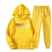 Load image into Gallery viewer, Men's Oversized Letter Print Hoodie and Sweatpants Two-Piece Set
