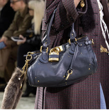 Load image into Gallery viewer, Vintage Distressed Padlock Bag Fashionable Handheld Crossbody Bag for Women
