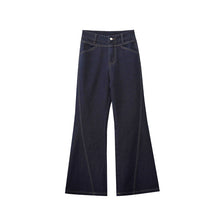 Load image into Gallery viewer, High waisted wide leg jeans for women

