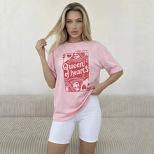Load image into Gallery viewer, Loose Round Neck Short Sleeve T-Shirt Top
