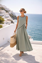 Charger l'image dans la galerie, A-line Dress Women Vacation StyleFashion Summer Mediterranean Casual Dress

