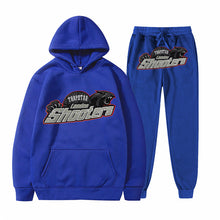 Load image into Gallery viewer, Men's Printed Loose Hooded Two-Piece Sweatshirt Set
