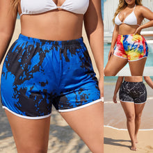 Load image into Gallery viewer, Women's Beach Shorts, Oversized Casual Printed Shorts

