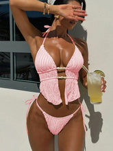 Charger l'image dans la galerie, Hollow Neck Hanging Bikini Swimsuit
