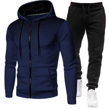 Load image into Gallery viewer, Men's Casual Two-Piece Hooded Sweatshirt Set
