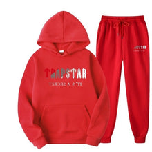 Load image into Gallery viewer, Men's Oversized Letter Print Hoodie and Sweatpants Two-Piece Set
