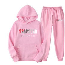 Load image into Gallery viewer, Men's Oversized Letter Print Hoodie and Sweatpants Two-Piece Set
