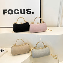 Load image into Gallery viewer, Chain sparkling diamond single shoulder crossbody bag
