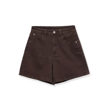 Load image into Gallery viewer, Retro Style High Waisted Loose Shorts
