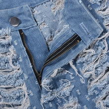 Load image into Gallery viewer, Hollow Out  Straight Fit Denim Jeans for Women
