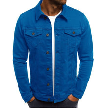 Load image into Gallery viewer, Wind Cheater  Men Denim Jackets
