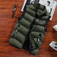Load image into Gallery viewer, Mens Jacket Sleeveless Vest Thermal Soft Vests Casual Coats
