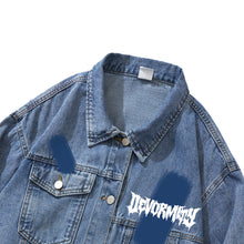 Load image into Gallery viewer, Luxury Oversized Fashion Denim Jacket
