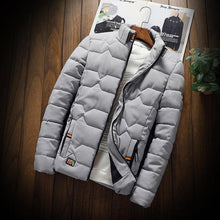Load image into Gallery viewer, Mens  Warm Cotton Casual Puffer Jacket
