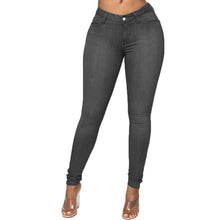 Lade das Bild in den Galerie-Viewer, High Waist Stretch Skinny Pencil Skinny Jeans
