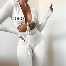 Load image into Gallery viewer, Casual Womens Hollow Out Jumpsuit
