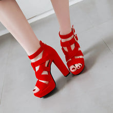 Charger l'image dans la galerie, Sexy Super High  Black Fish  Women Sandals
