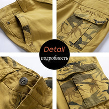 Cargar imagen en el visor de la galería, Camouflage Denim Cargo Short
