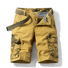 Cargar imagen en el visor de la galería, Camouflage Denim Cargo Short
