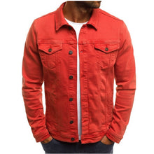 Load image into Gallery viewer, Wind Cheater  Men Denim Jackets
