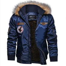 Load image into Gallery viewer, Military Bomber  Tactical Jacket Wool Liner Parkas Hoodie Pilot Coat
