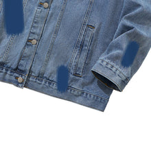 Load image into Gallery viewer, Luxury Oversized Fashion Denim Jacket
