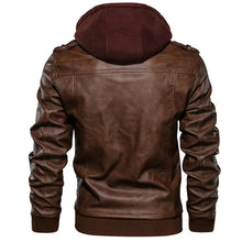 Load image into Gallery viewer, KB New Men's Leather Jackets Autumn Casual Motorcycle PU Jacket Biker Leather Coats Brand Clothing EU Size SA722
