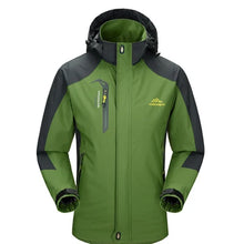 Load image into Gallery viewer, Men Mountain Hooded Hiking Overcoats
