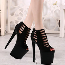 画像をギャラリービューアに読み込む, 20cm Stilettol Full Dress Gothic Heels
