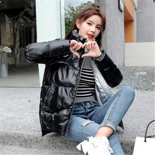 Load image into Gallery viewer, Parka Warm Female Cotton Padded Jacket Casual
