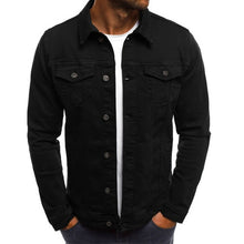 Load image into Gallery viewer, Wind Cheater  Men Denim Jackets
