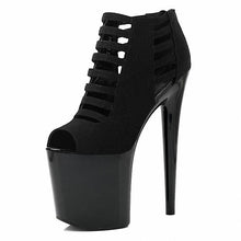 画像をギャラリービューアに読み込む, 20cm Stilettol Full Dress Gothic Heels
