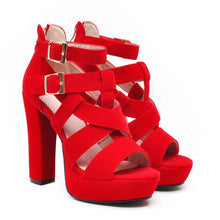 Charger l'image dans la galerie, Sexy Super High  Black Fish  Women Sandals
