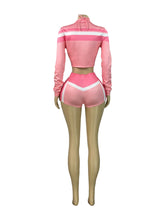 Cargar imagen en el visor de la galería, Sexy Women Clothing Printed Crop Tops Tank and Shorts Set
